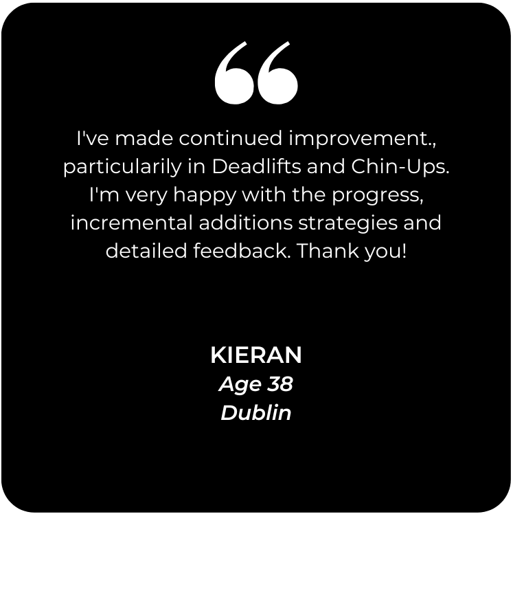 Kieran Testimonial
